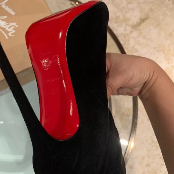 Black suede booties - Picture 7 of 7